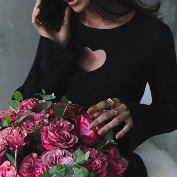 Beautifully Finished Sweater in a Timeless Design