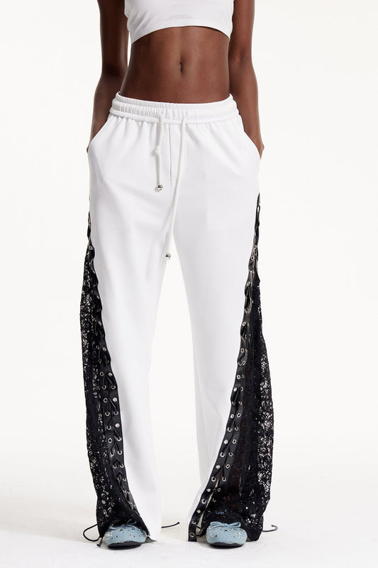 A Vintage Style Pants with Delicate Timeless Details