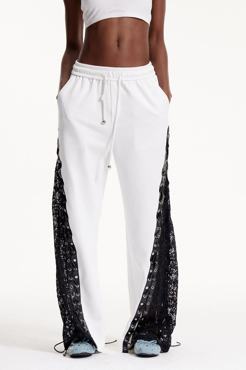 A Vintage Style Pants with Delicate Timeless Details