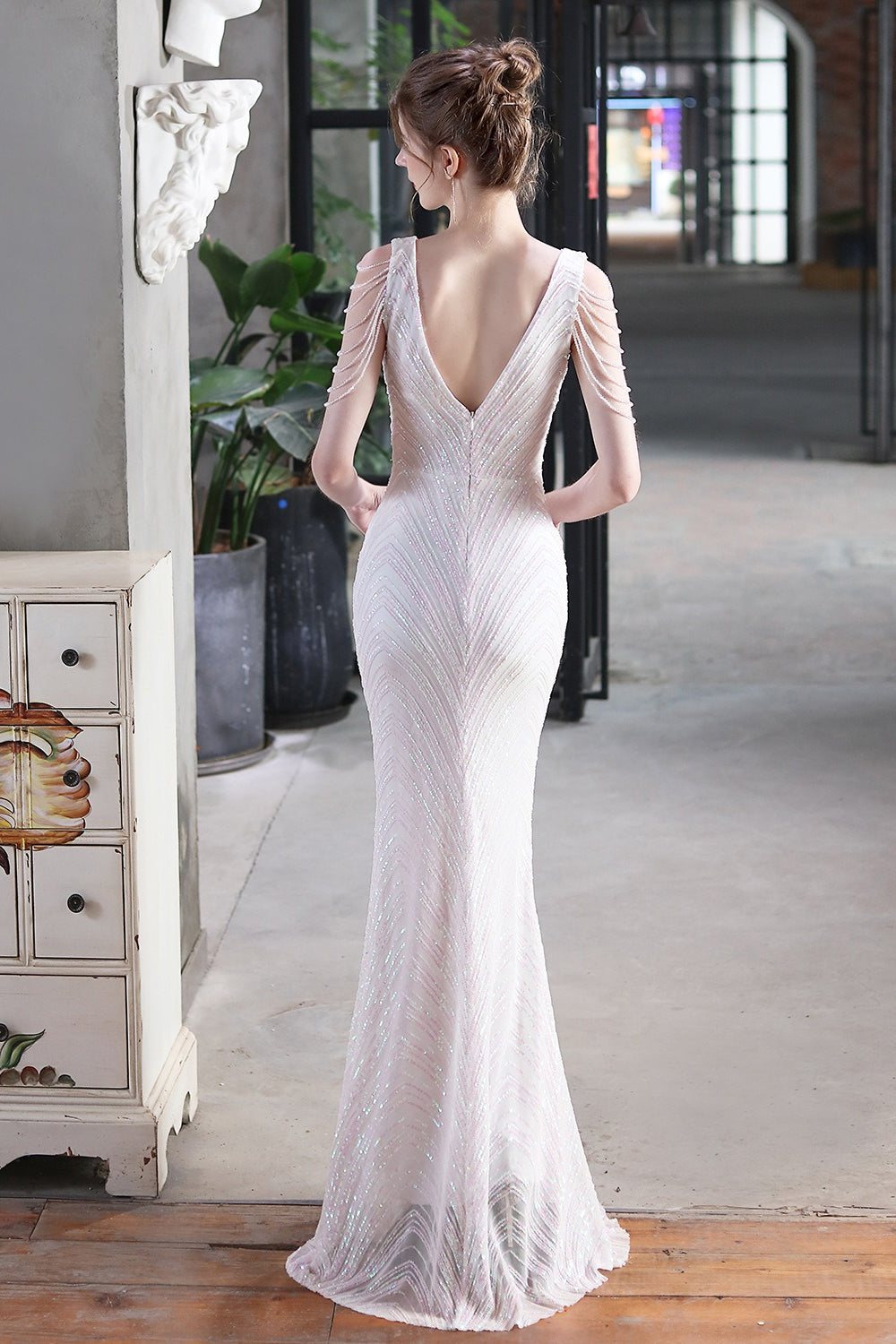 A Vintage Style Dress with Delicate Timeless Details