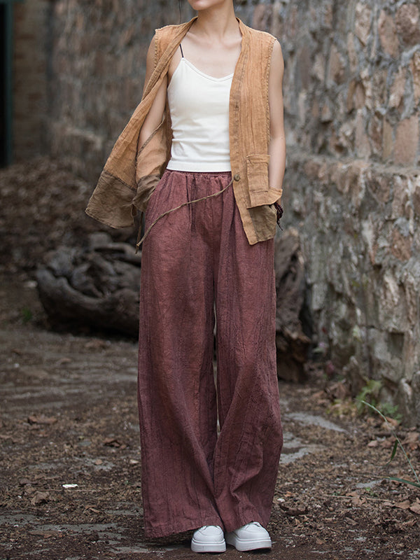 A Vintage Style Pants with Delicate Timeless Details
