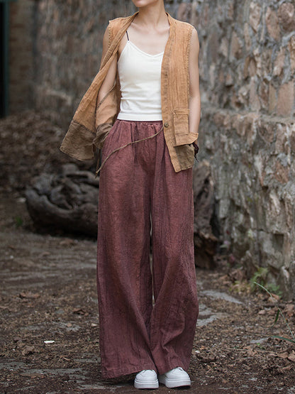 A Vintage Style Pants with Delicate Timeless Details