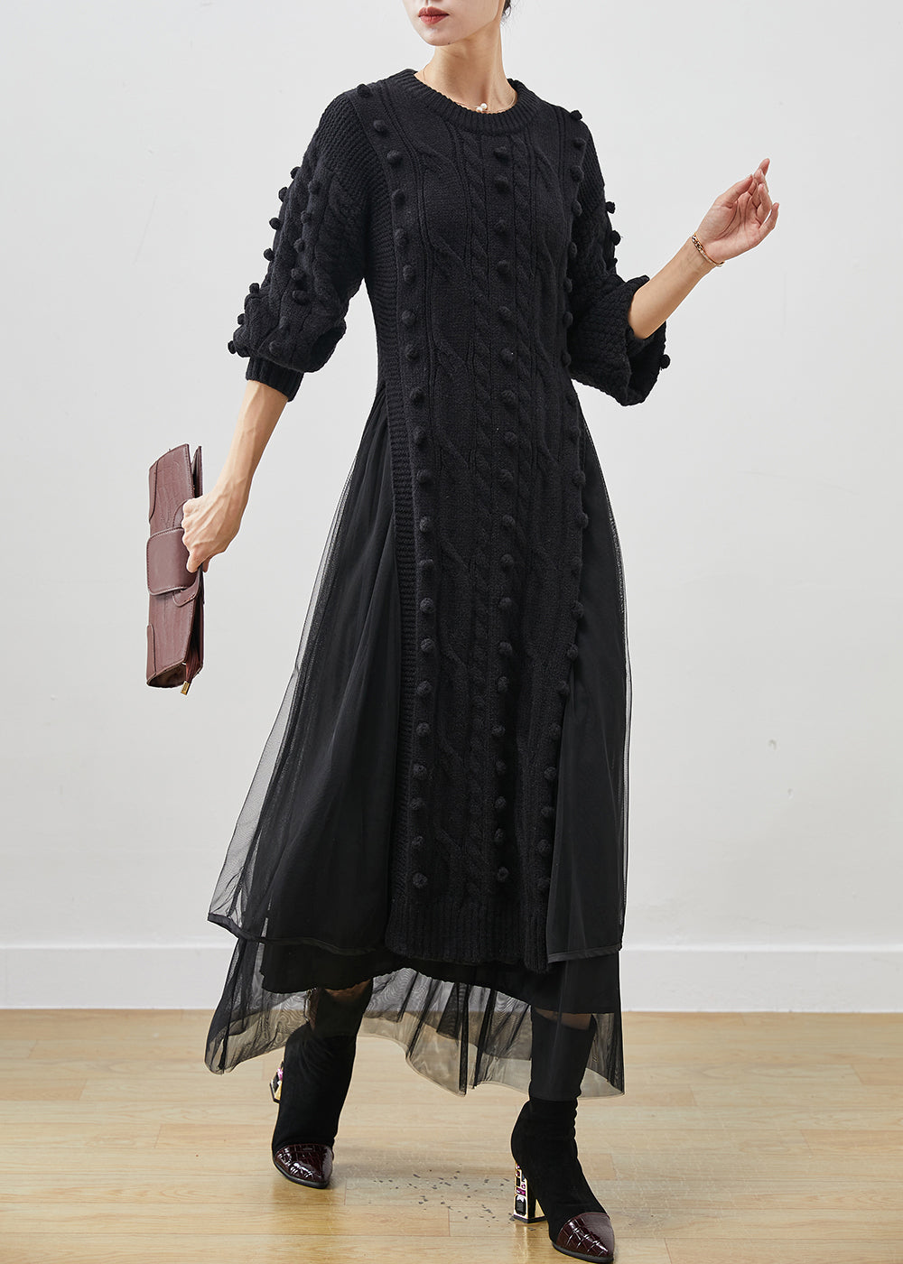 Vintage Inspired Sweater with a Contemporary Edge