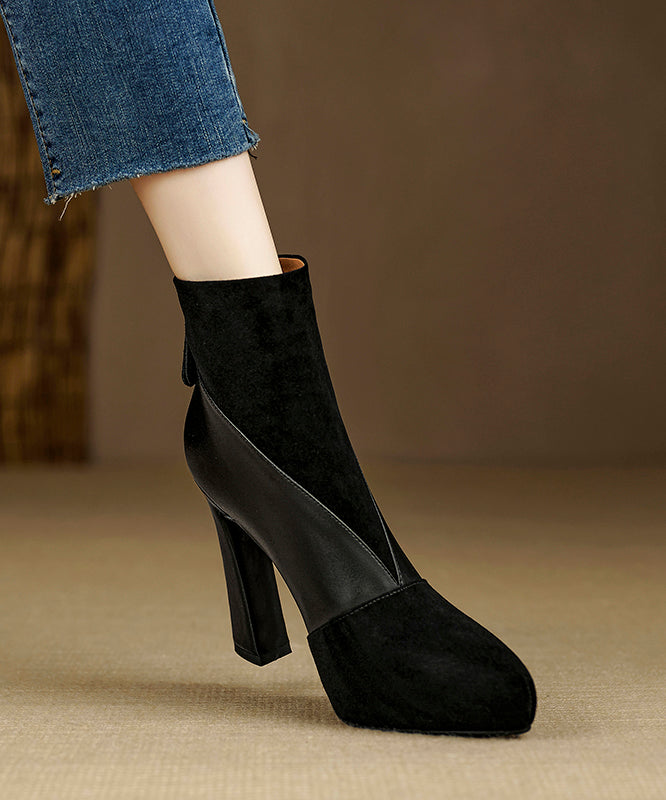 A Vintage Style Boots with Delicate Timeless Details