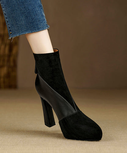 A Vintage Style Boots with Delicate Timeless Details