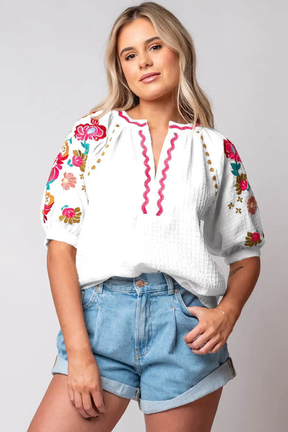A Vintage Style Blouse with Delicate Timeless Details