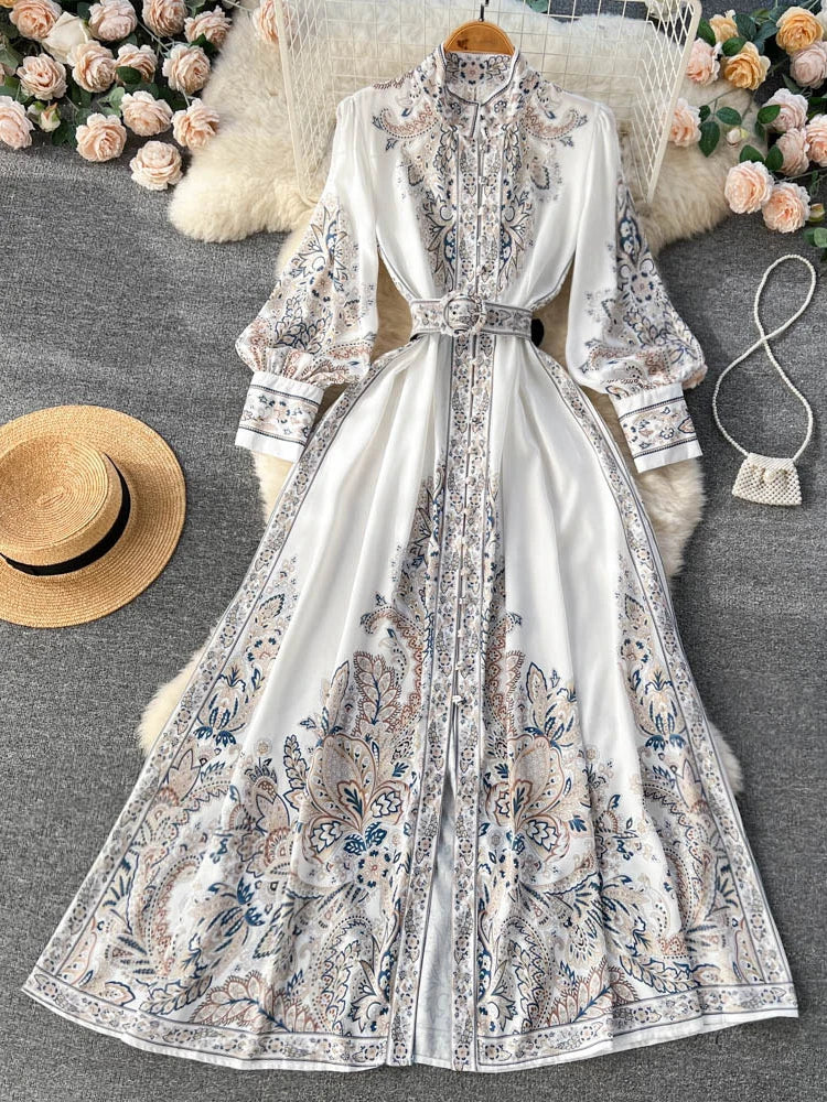 A Vintage Style Dress with Delicate Timeless Details