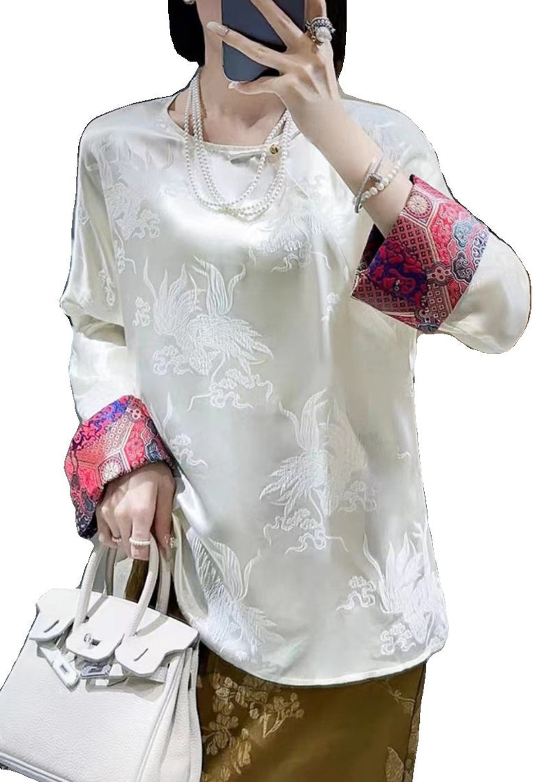 A Vintage Style Blouse with Delicate Timeless Details