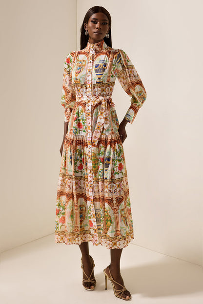A Vintage Style Dress with Delicate Timeless Details