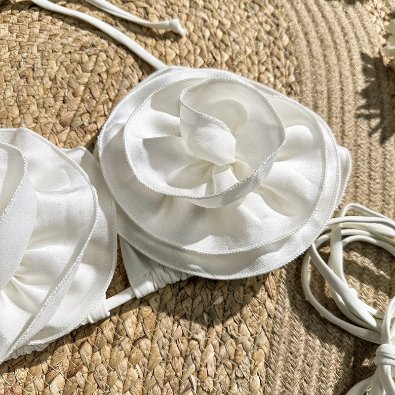 A Vintage Style Swimsuit with Delicate Timeless Details