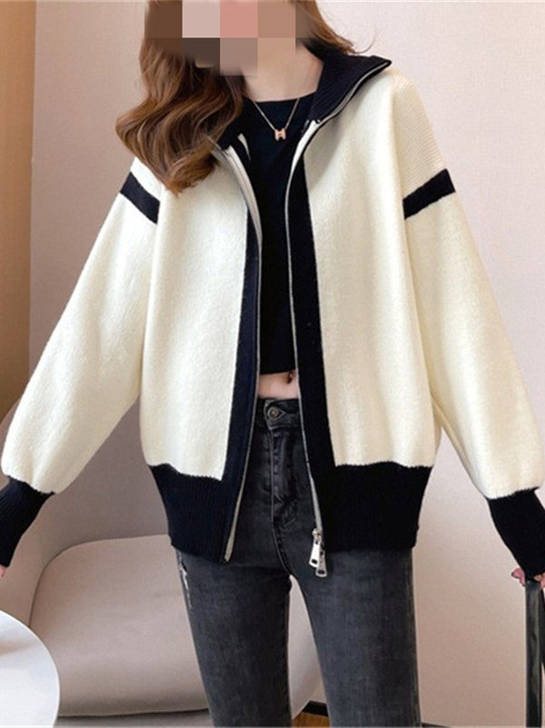 Well Tailored Cardigan with a Graceful Silhouette