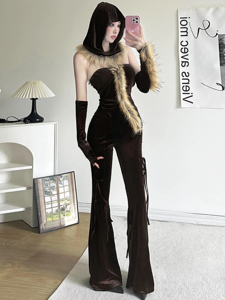 A Vintage Style Pants with Delicate Timeless Details