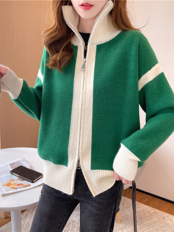 Well Tailored Cardigan with a Graceful Silhouette