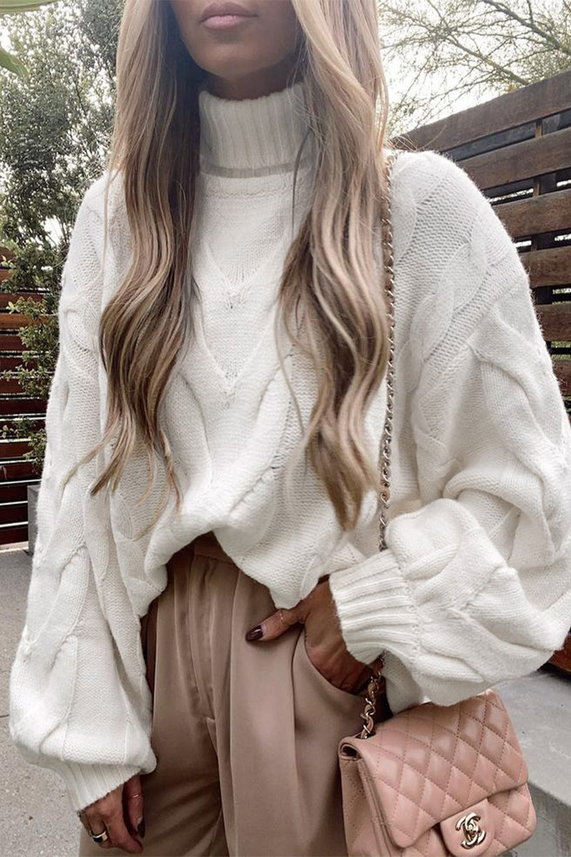 Classic Vintage Sweater with a Flattering Fit