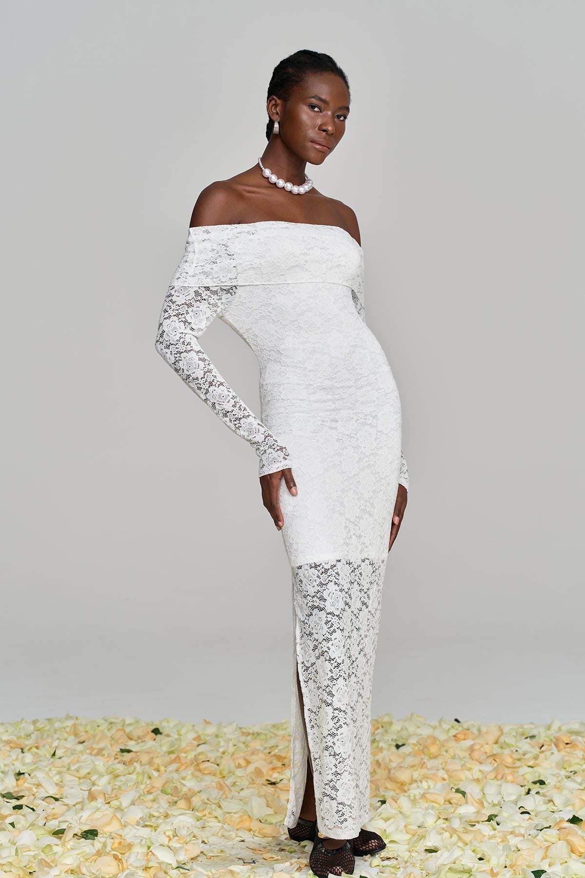 A Vintage Style Dress with Delicate Timeless Details