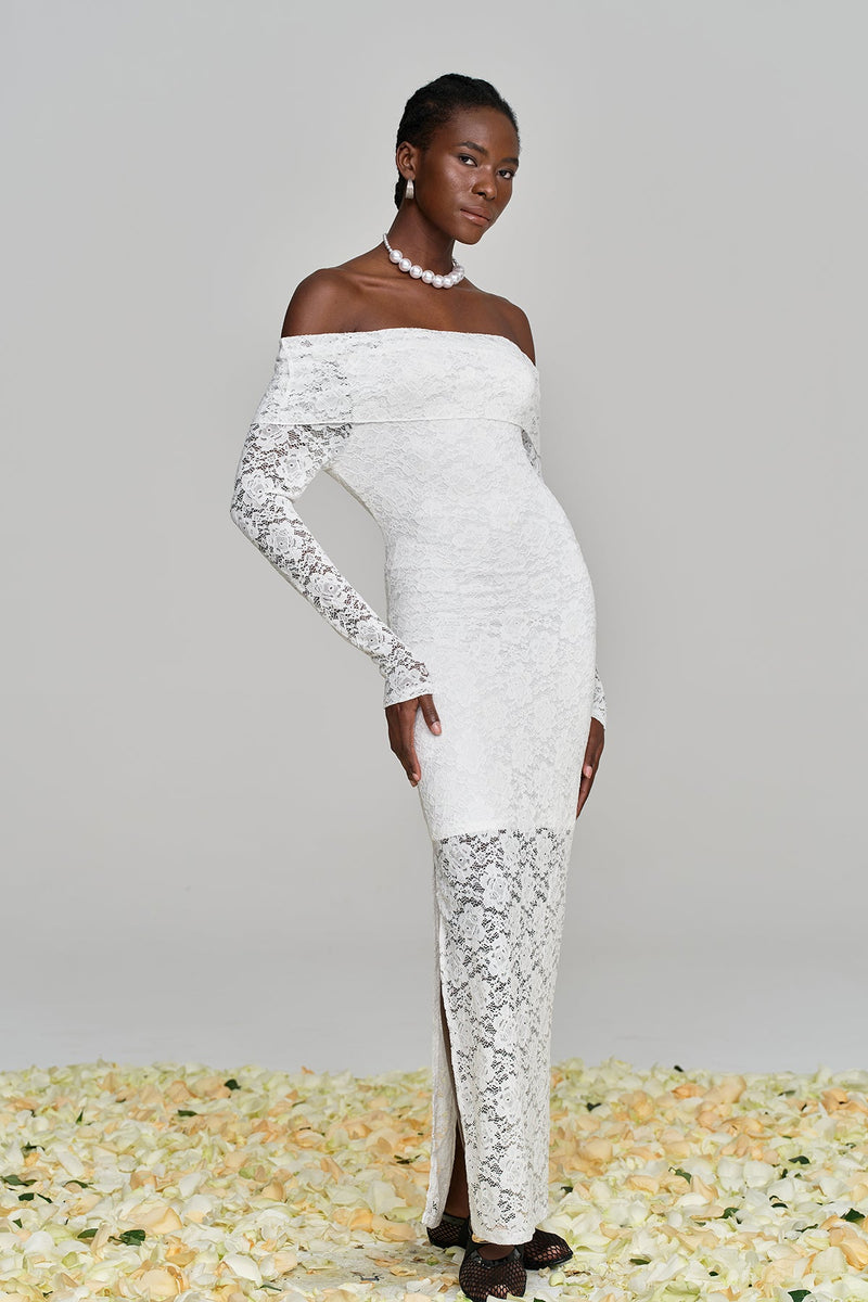 A Vintage Style Dress with Delicate Timeless Details