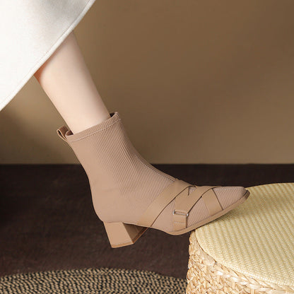 A Vintage Style Boots with Delicate Timeless Details