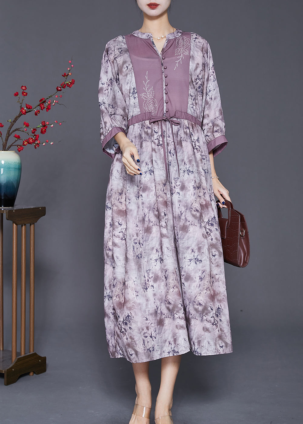 A Vintage Style Dress with Delicate Timeless Details