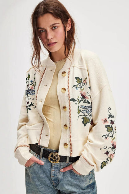 Well Tailored Cardigan with a Graceful Silhouette