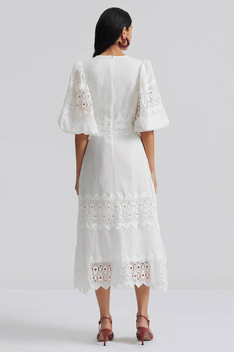 A Vintage Style Dress with Delicate Timeless Details
