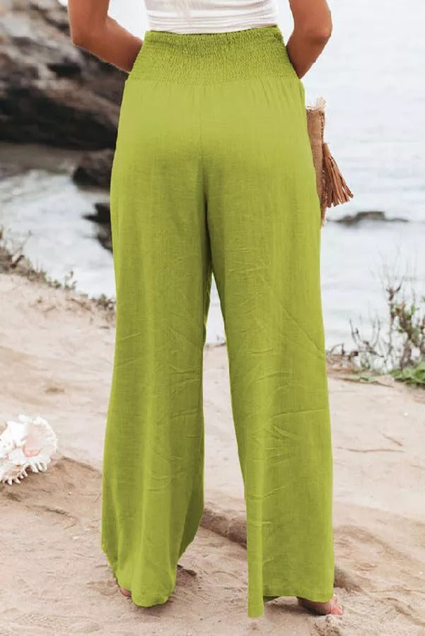 A Vintage Style Pants with Delicate Timeless Details