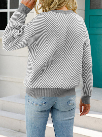 A Vintage Style Sweater with Delicate Timeless Details