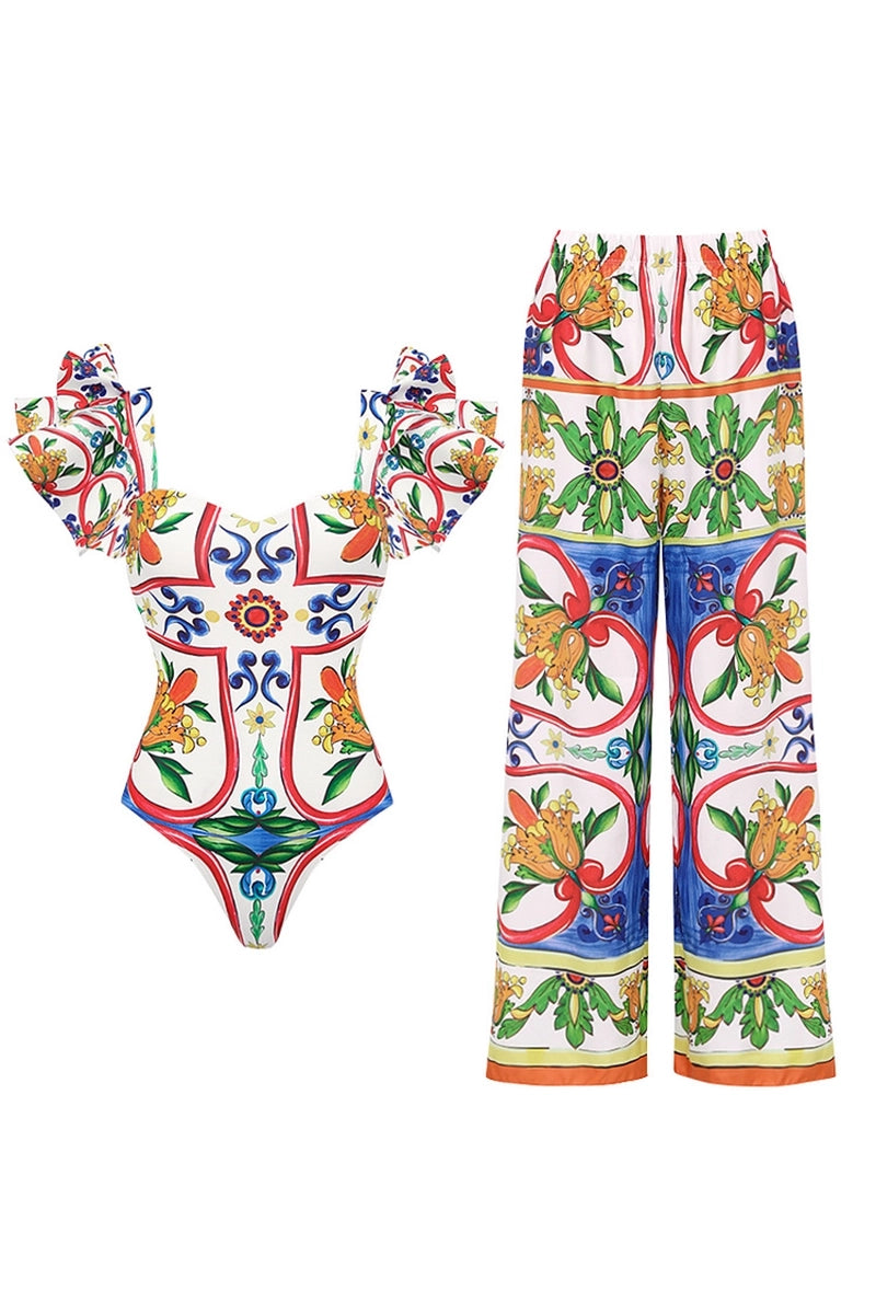 Well Tailored Swimsuit with a Graceful Silhouette