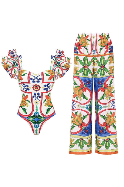 Well Tailored Swimsuit with a Graceful Silhouette