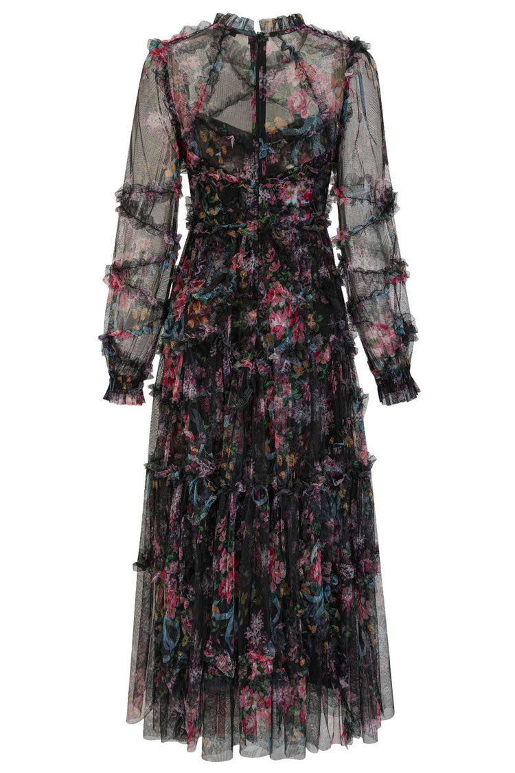 A Vintage Style Dress with Delicate Timeless Details