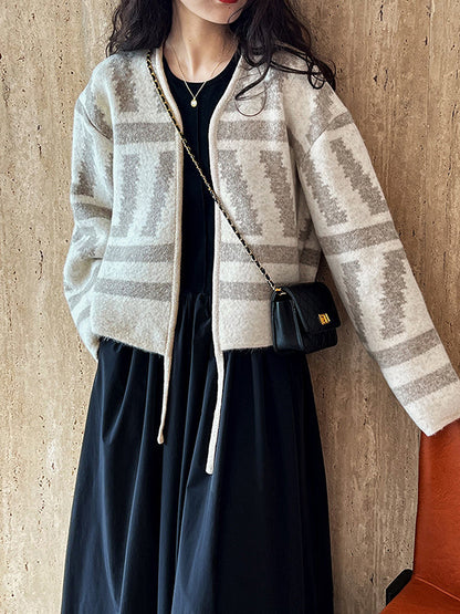 Vintage Inspired Cardigan with a Contemporary Edge
