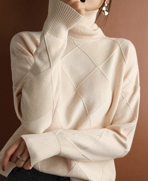 Beautifully Finished Sweater in a Timeless Design