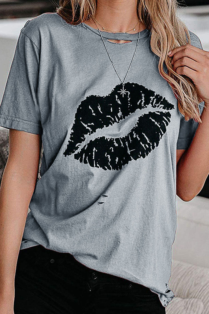 A Vintage Style T-Shirt with Delicate Timeless Details