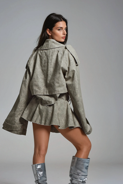 Well Tailored Garment with a Graceful Silhouette