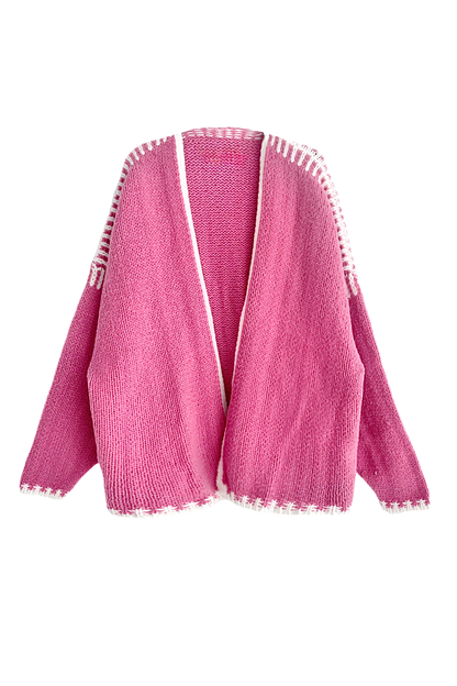 Well Tailored Cardigan with a Graceful Silhouette