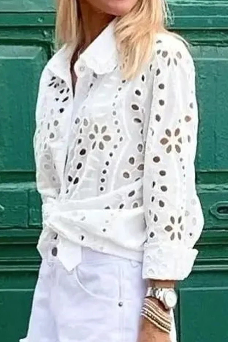 A Vintage Style Blouse with Delicate Timeless Details