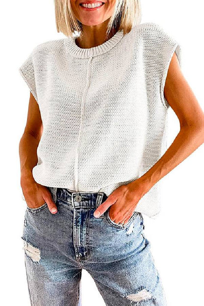 Well Tailored Sweater with a Graceful Silhouette