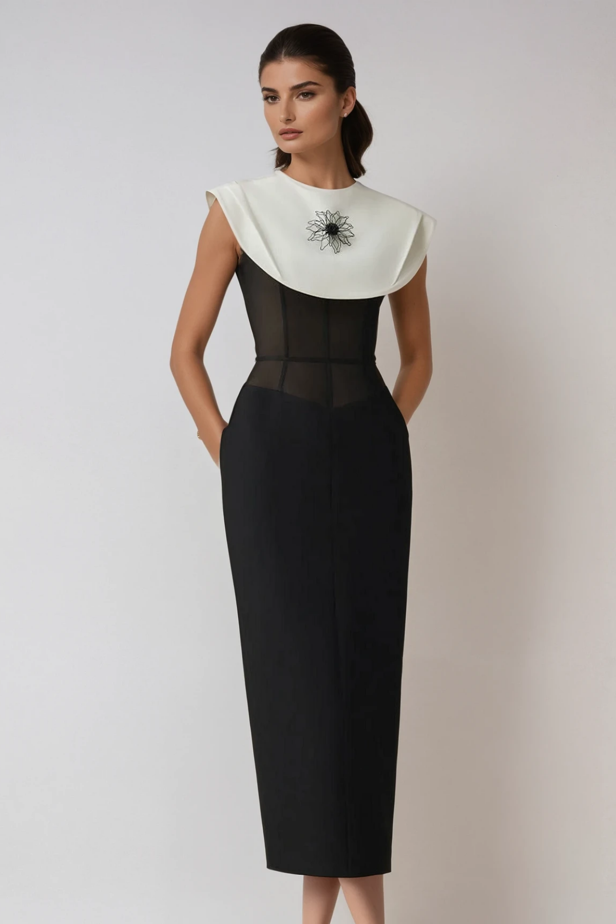 Well Tailored Dress with a Graceful Silhouette