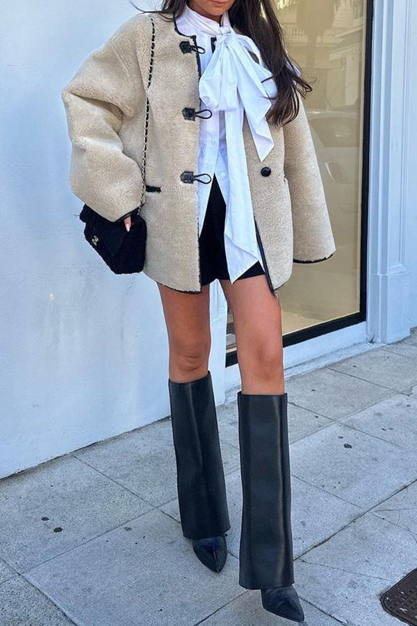 A Vintage Style Coat with Delicate Timeless Details
