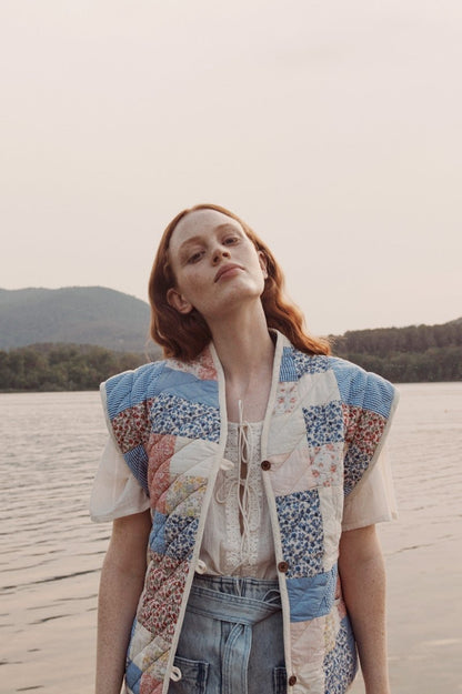 A Vintage Style Jacket with Delicate Timeless Details