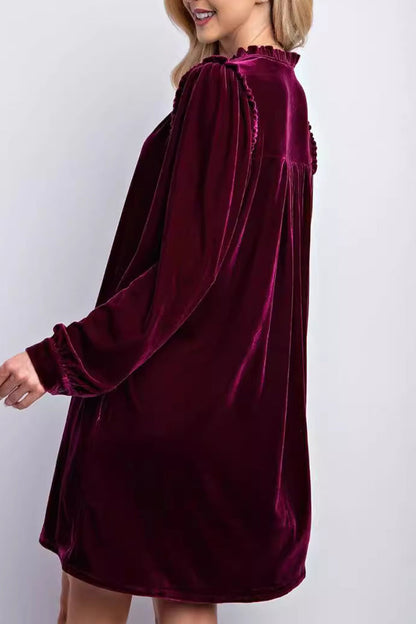 A Vintage Style Dress with Delicate Timeless Details