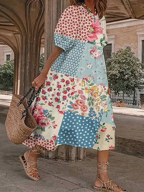 Classic Vintage Dress with a Flattering Fit