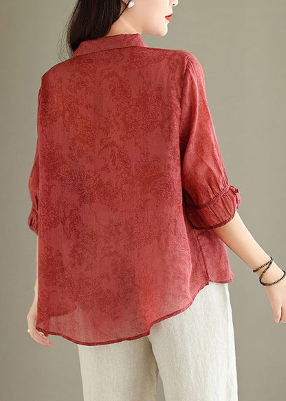 Classic Vintage Blouse with a Flattering Fit