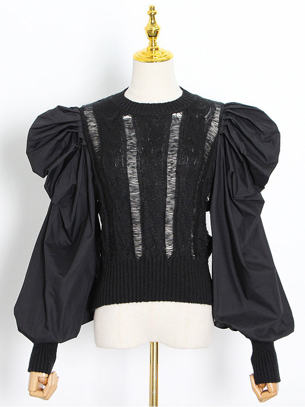 Vintage Inspired Sweater with a Contemporary Edge
