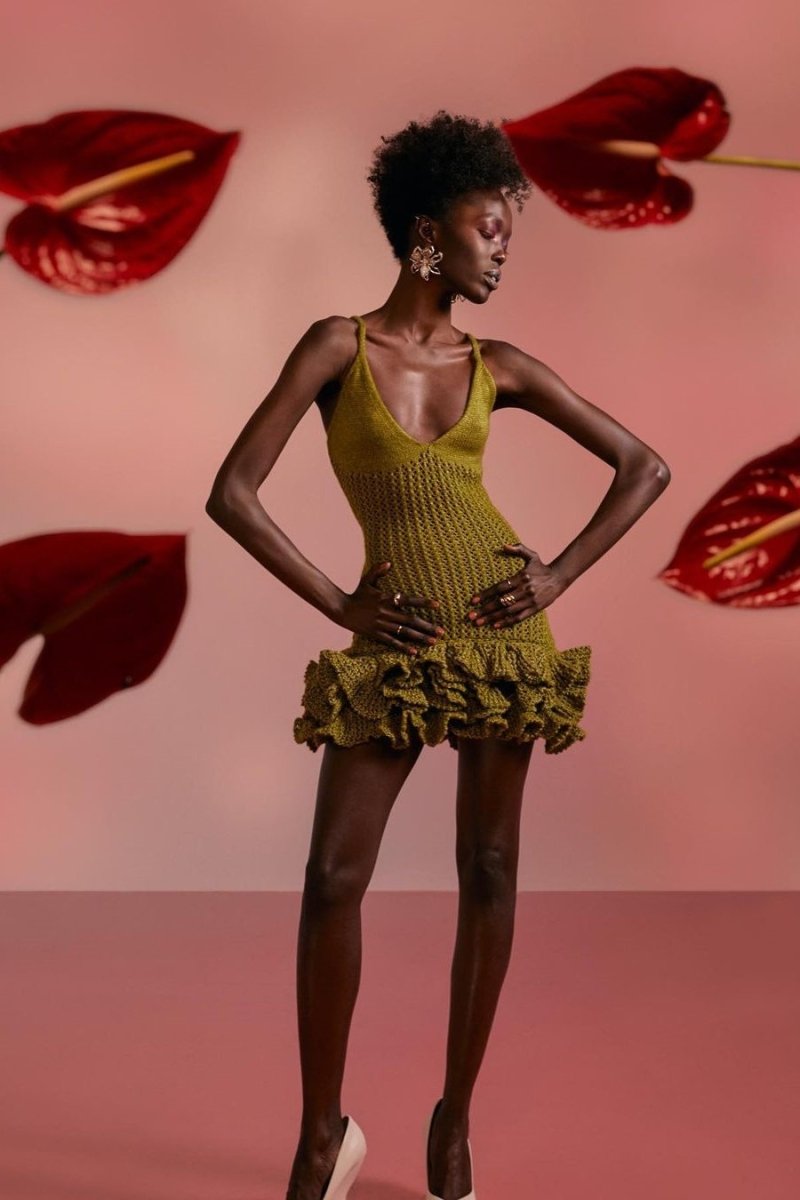 A Vintage Style Dress with Delicate Timeless Details