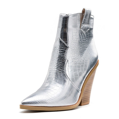 A Vintage Style Boots with Delicate Timeless Details