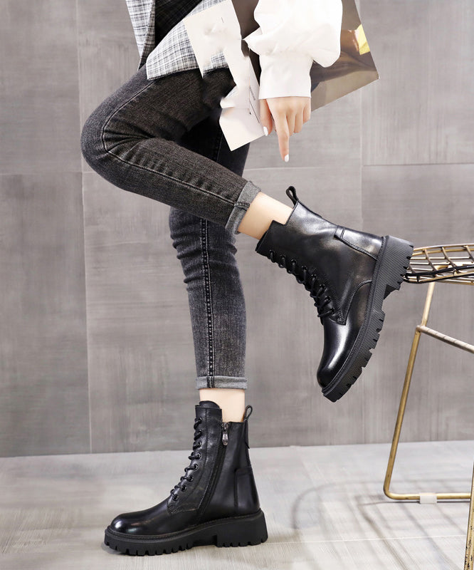 A Vintage Style Boots with Delicate Timeless Details