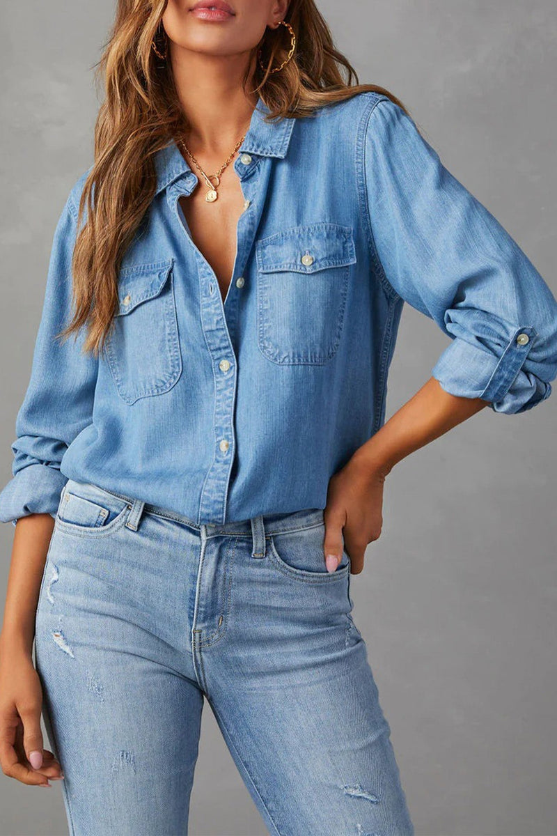 Classic Vintage Blouse with a Flattering Fit