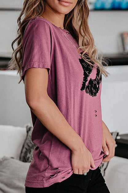 A Vintage Style T-Shirt with Delicate Timeless Details