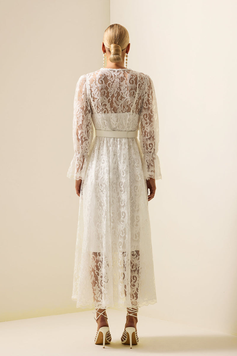 A Vintage Style Dress with Delicate Timeless Details