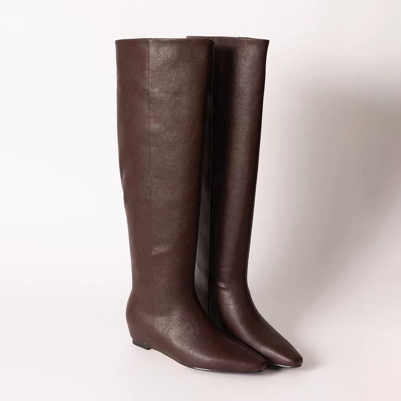 A Vintage Style Boots with Delicate Timeless Details